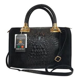 Kidus Woldemichael made in Italy satchel bag